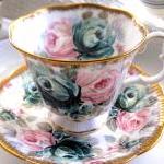 Royal Albert Jade Tea Cup and Saucer Set